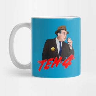 Highway Patrol - Ten-4 - Broderick Crawford -  50s Cop Show Mug